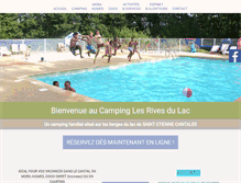 Tablet Screenshot of lesrivesdulac.fr